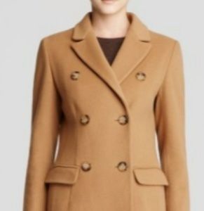 Women's Cinizia Rocca Long Coat in camel